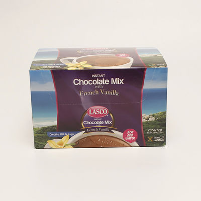 Folding Disposable Food Packaging Box Custom Printed Rectangular Snack Container