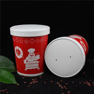 12oz Disposable Soup Cups With Lids