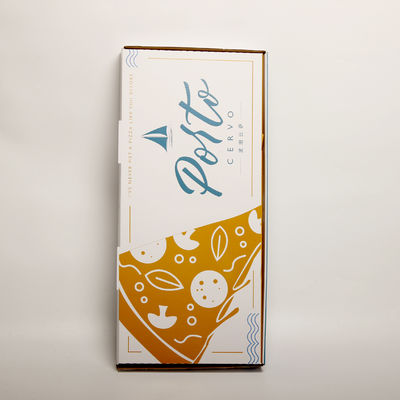 Custom Portable Printed Food Packaging Box , Lightweight Personalised Pizza Boxes