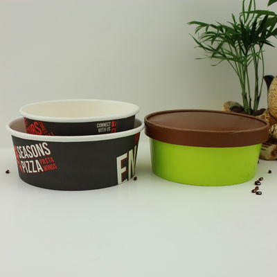 Paper Salad Bowls With Lids - Multi-Purpose, Stylish and Stackable