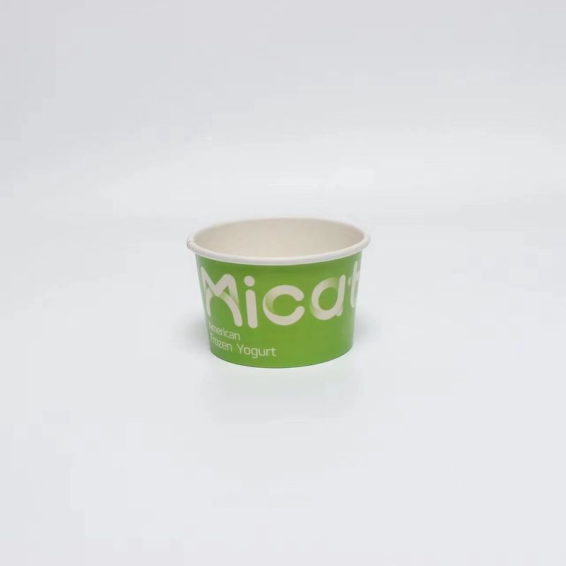 Make Paper Bowl Ice Cream Cup disposable snack bowl ice cream cup packing bowl double PE film cup