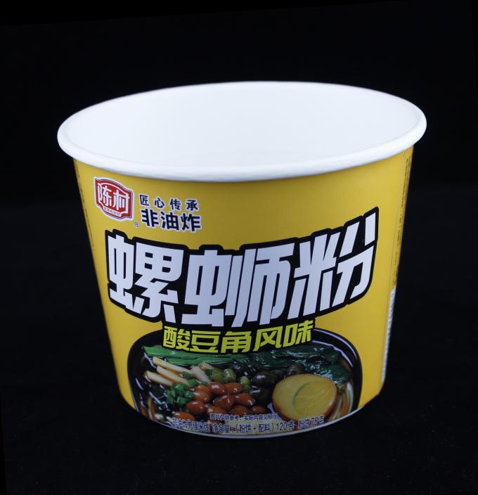 Disposable Instant Noodle Paper Cup Takeaway Soup Porridge Container 3