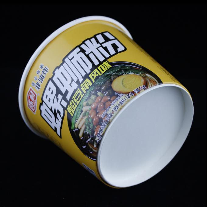Disposable Instant Noodle Paper Cup Takeaway Soup Porridge Container 5